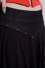 Asymmetric Layered Skirt