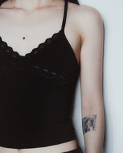 Lace theory top black