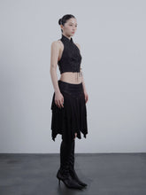 Asymmetric Layered Skirt