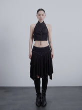 Asymmetric Layered Skirt