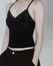 Lace theory top black