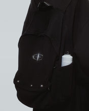 Preorder - backpack hoodie black